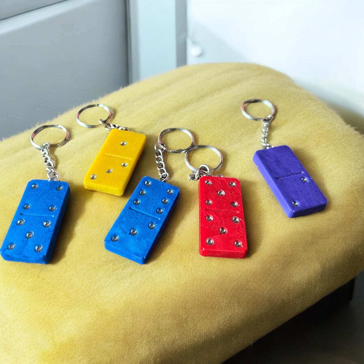 Domino keychain