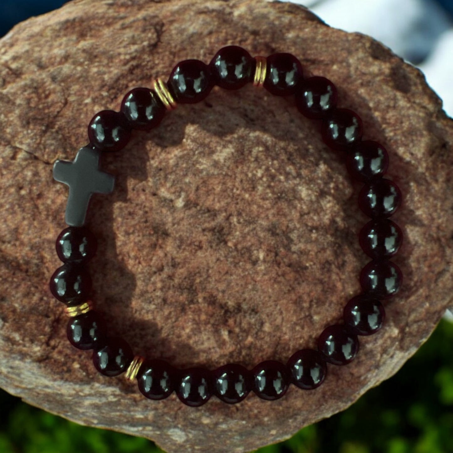 Chakra 8mmBead Bracelet-01