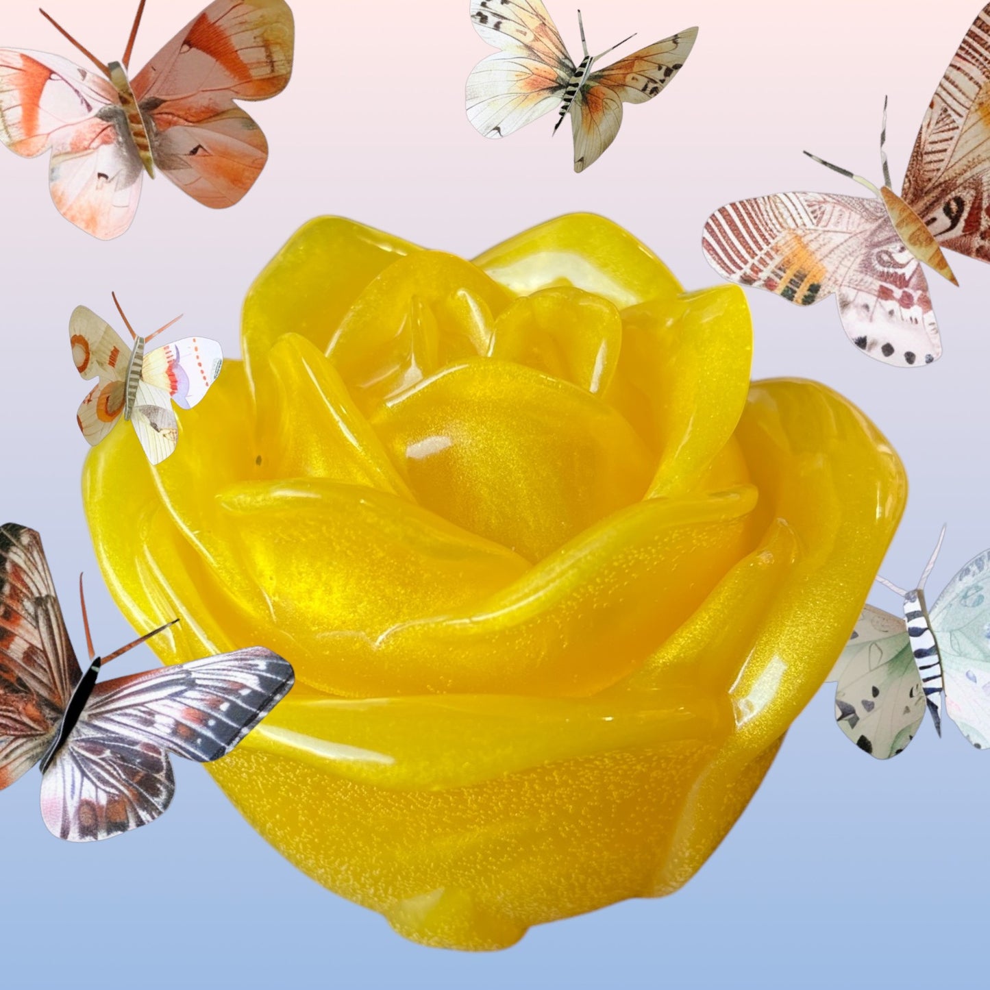 Rose Storage Container - 08 Yellow