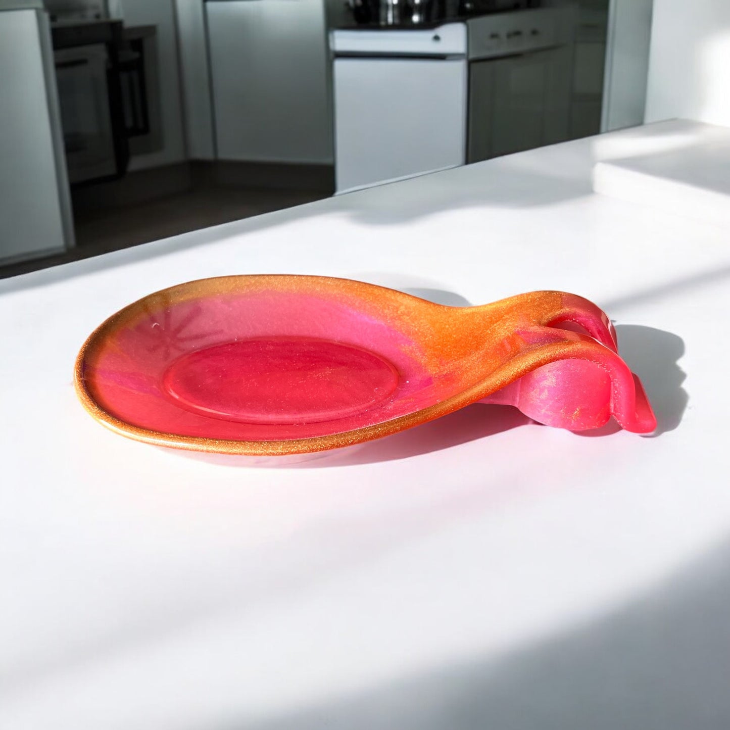 Almond shaped spoon holder - 03