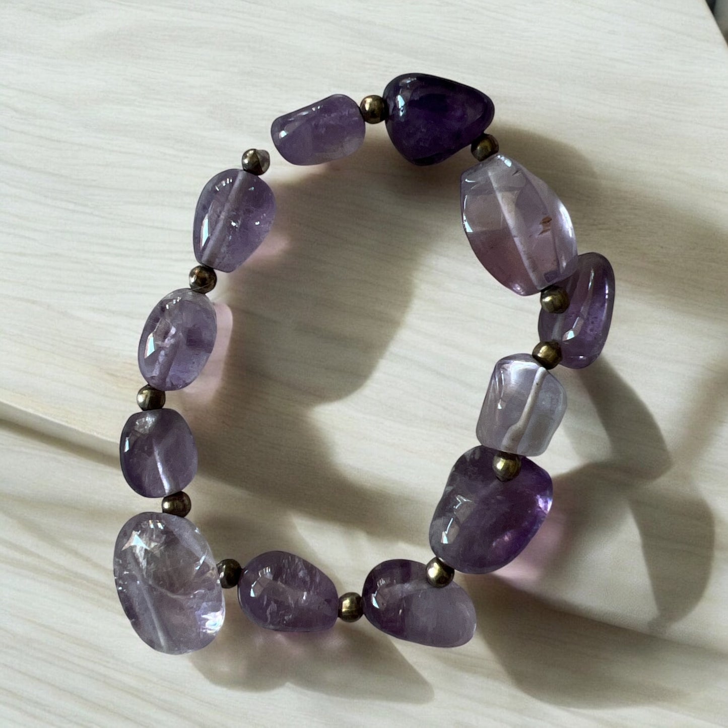 Purple Stone Bracelet 03