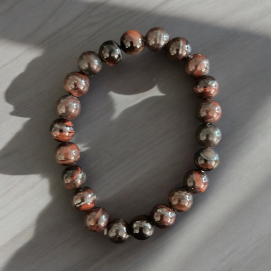 Boho Chic Natural Stone Bracelet -01