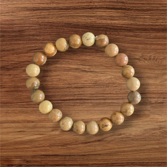 Boho Chic Natural Stone Bracelet -08