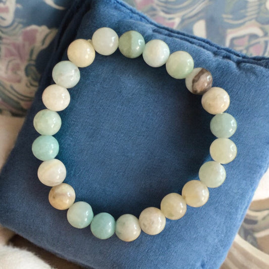 Boho Chic Natural Stone Bracelet -06