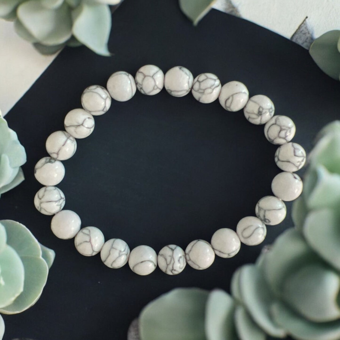 Boho Chic Natural Stone Bracelet -10